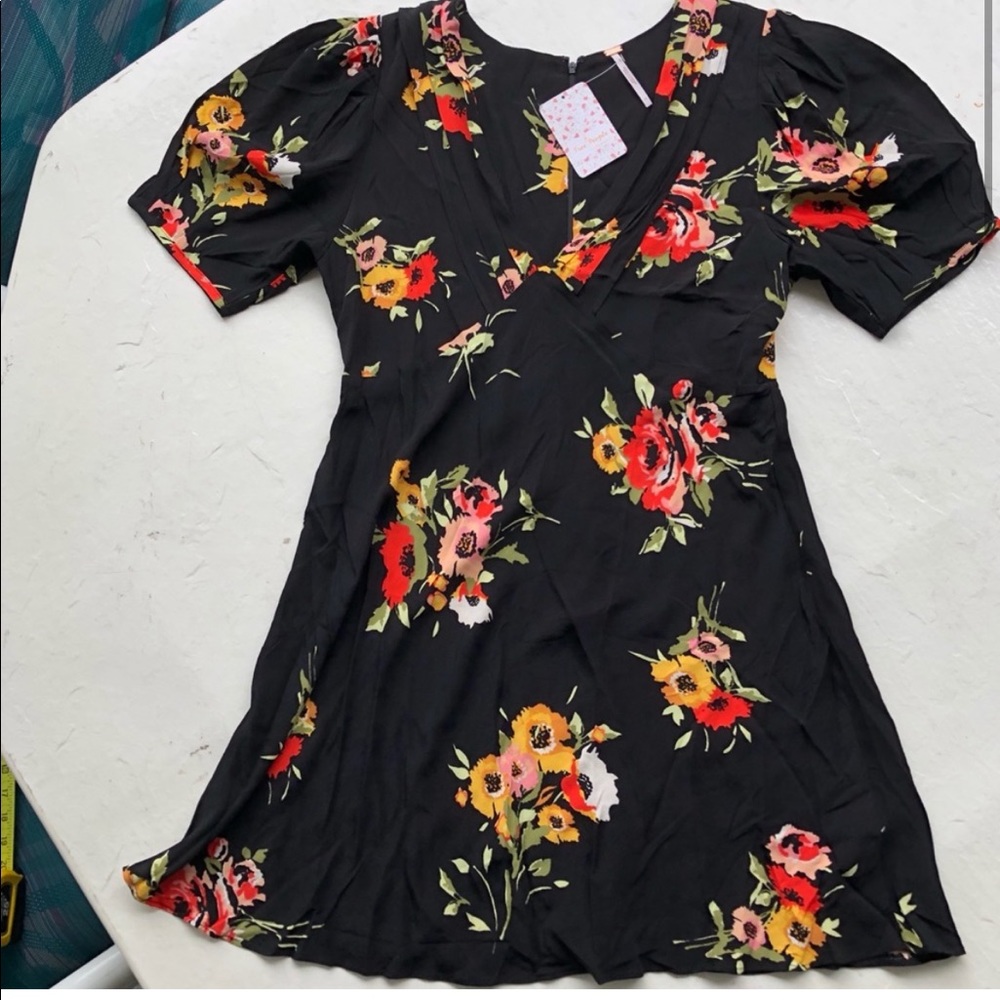 Free people mini dress siz 10